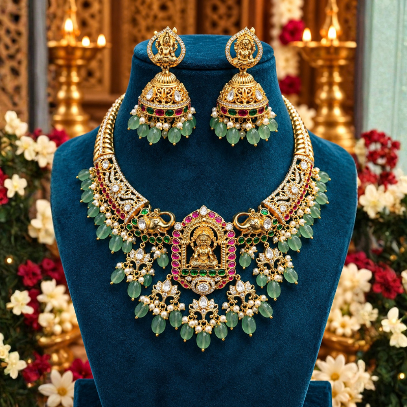 Lakshmi Pendant Choker